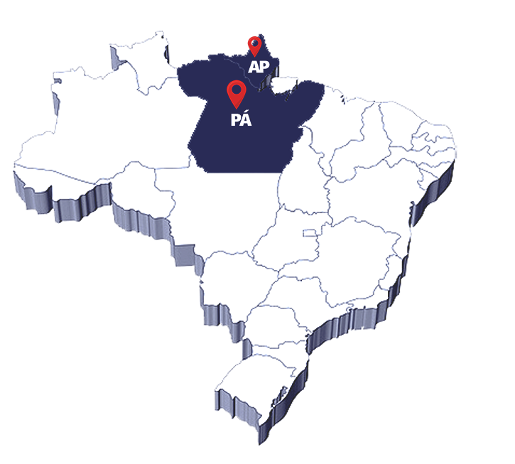 Mapa de Atuação